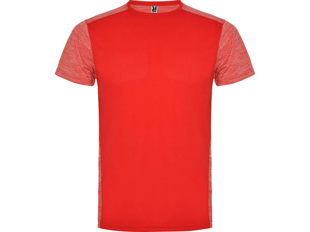 Спортивная футболка Zolder мужская, красный/меланжевый красный