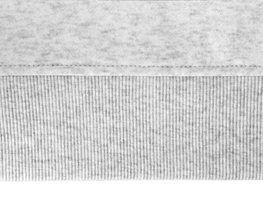Толстовка с капюшоном оверсайз Berlin унисекс, белый меланж, размер 52-54