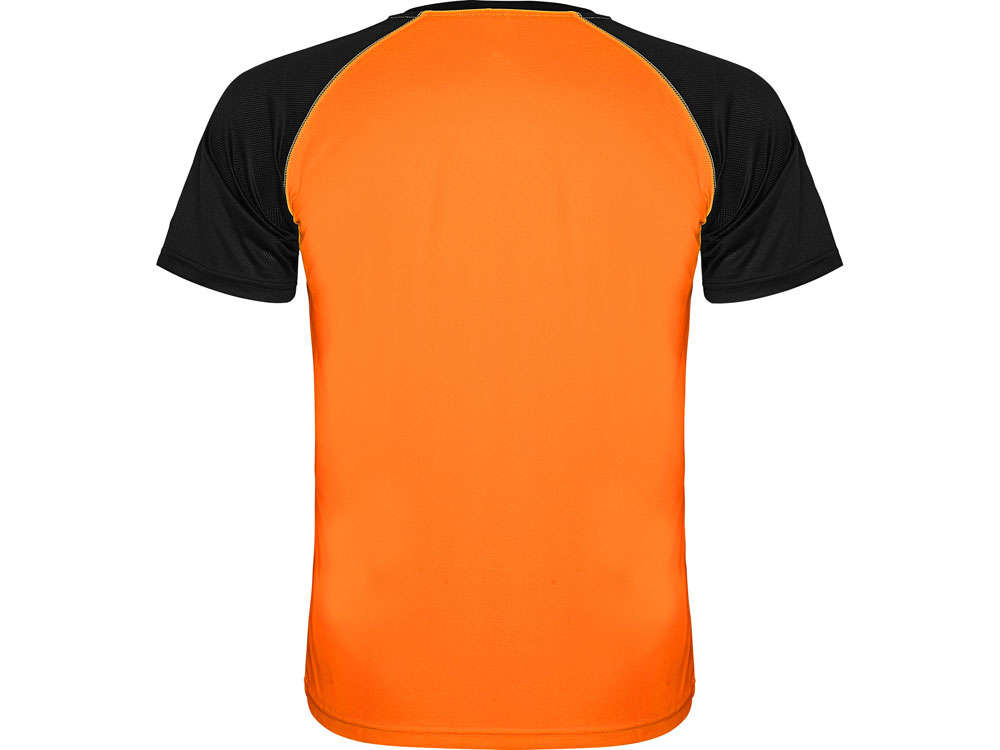 Спортивная футболка Indianapolis мужская, неоновый оранжевый/черный, размер 46-48