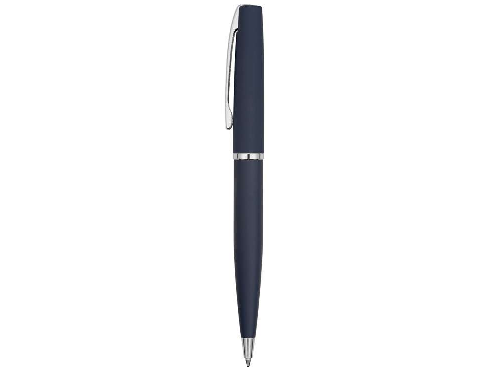 Подарочный набор Bruno Visconti Megapolis Velvet: ежедневник А5 недат., ручка шарик., темно-синий