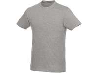 Мужская футболка Heros с коротким рукавом, серый яркий, размер 52-54