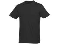 Мужская футболка Heros с коротким рукавом, черный, размер 48-50