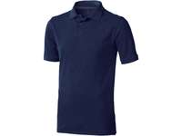 Calgary мужская футболка-поло с коротким рукавом, темно-синий, размер 58-62