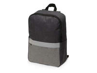 Рюкзак Merit со светоотражающей полосой и отделением для ноутбука 15.6»», серый (Р)