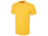 Футболка Heavy Super Club с боковыми швами, мужская, желтый, размер 52-54