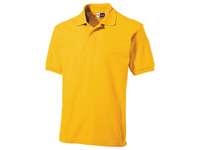 Рубашка поло Boston мужская, золотисто-желтый, размер 44