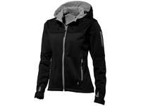 Куртка софтшел Match женская, черный/серый, размер 50-52