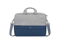 RIVACASE 7532 grey/dark blue сумка для ноутбука 15.6»»