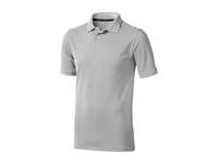Рубашка поло Calgary мужская, серый меланж, размер 54