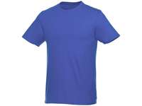 Мужская футболка Heros с коротким рукавом, синий, размер 50-52