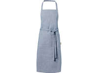 Pheebs 200 g/m2 recycled cotton apron, синий