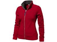 Куртка флисовая Nashville женская, красный/пепельно-серый, размер 44-46