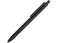 Ручка металлическая soft-touch шариковая Haptic, черный