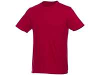 Мужская футболка Heros с коротким рукавом, красный, размер 50-52