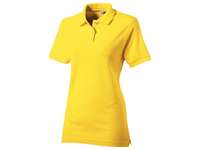 Рубашка поло Boston женская, желтый, размер 48