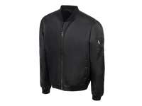 Куртка бомбер Antwerpen унисекс, черный, размер 56