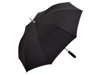 Зонт-трость Alu с деталями из прочного алюминия, черный