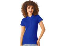 Рубашка поло First 2.0 женская, классический синий, размер 50-52
