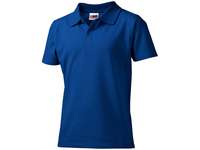 Рубашка поло First детская, классический синий, размер 116